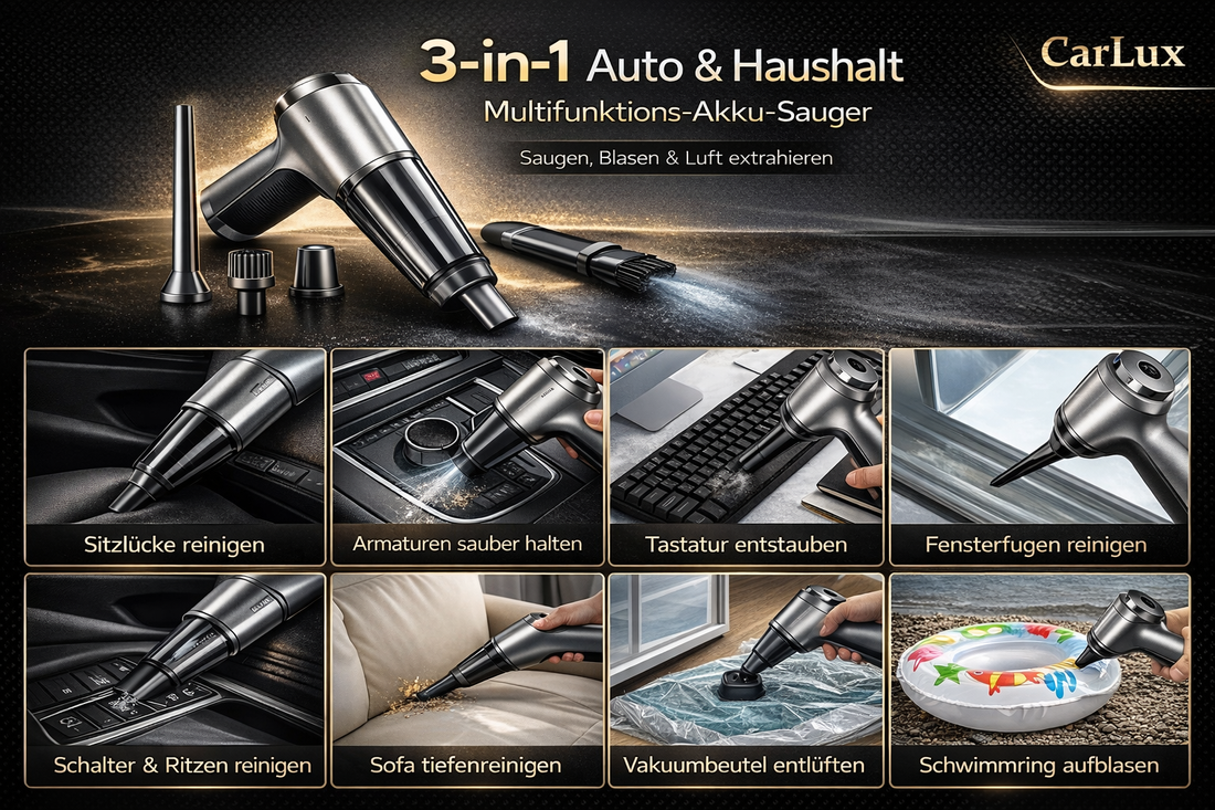 Der Premium-Mini-Staubsauger
